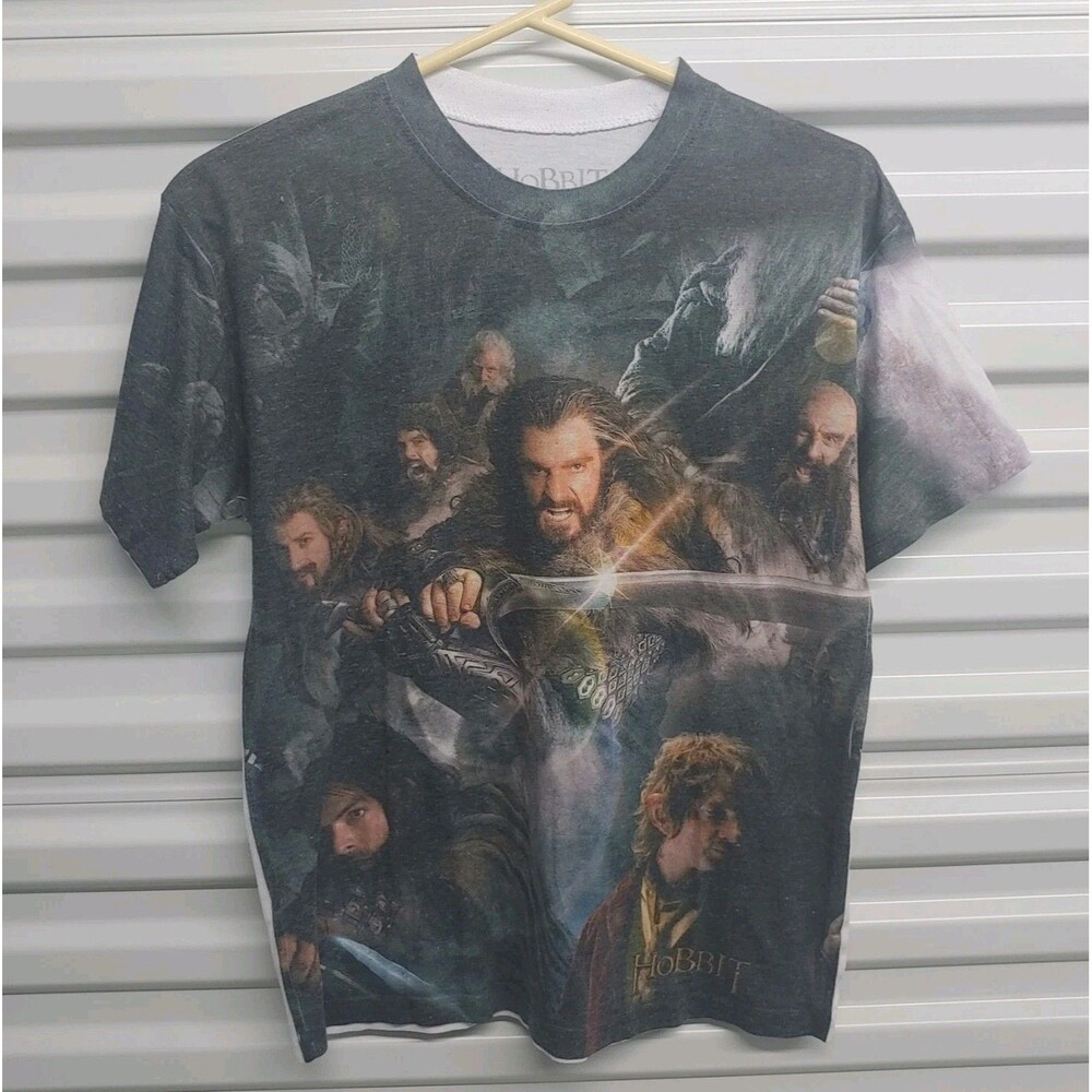 Hobbit T-Shirt Size MEDIUM M - An Unexpected Jouney - Unisex Graphic T Exclusive